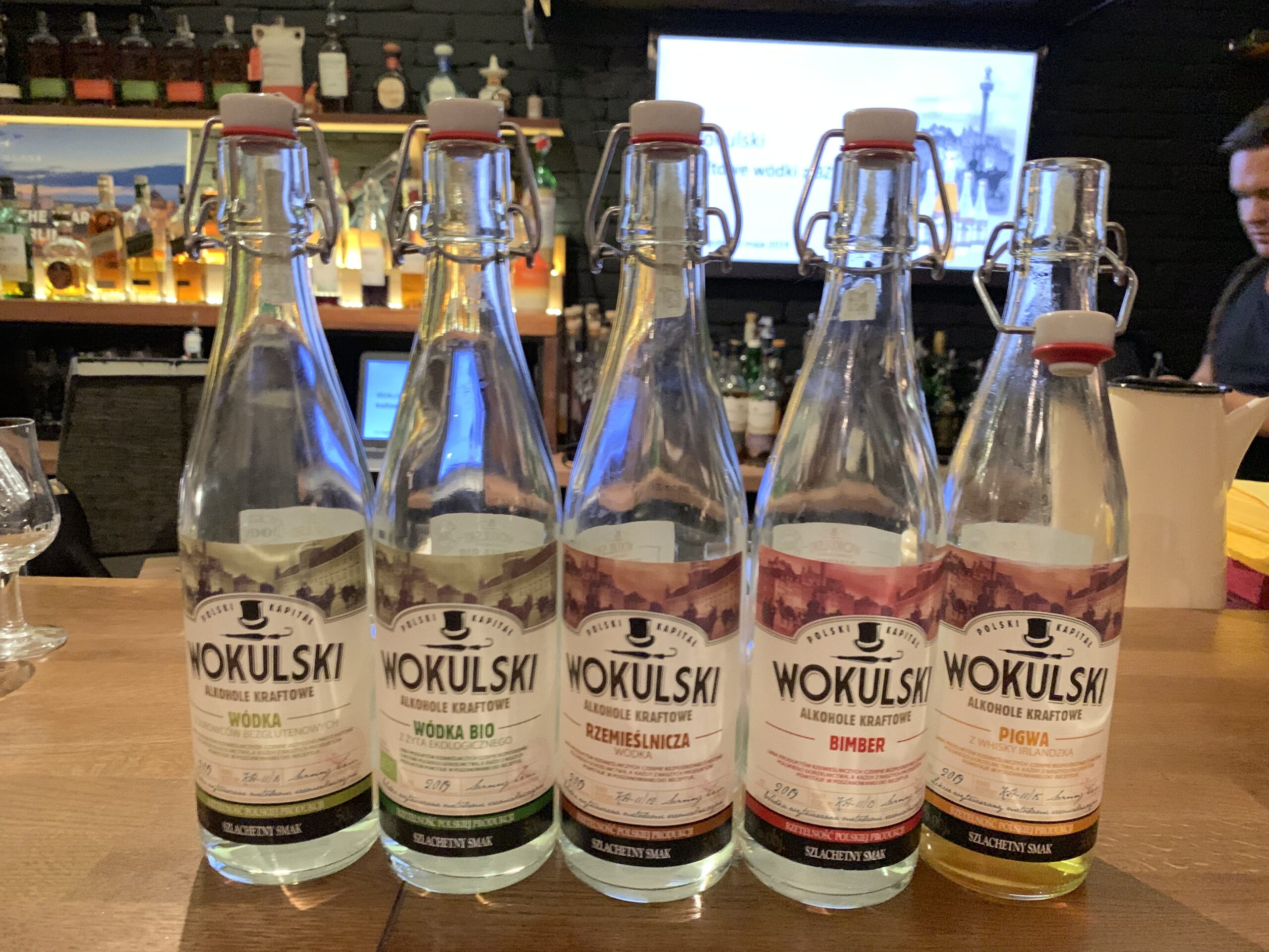 Degustacja wódki Wokulski