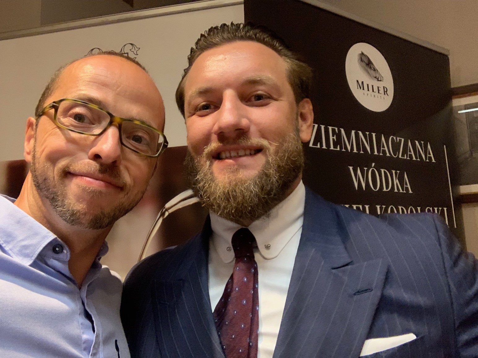 Tomasz Miler i ja - selfie