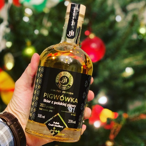 Pigwówka Jakob Haberfeld została pojawiła się na rynku tuż przed świętami Bożego Narodzenia w 2020 roku